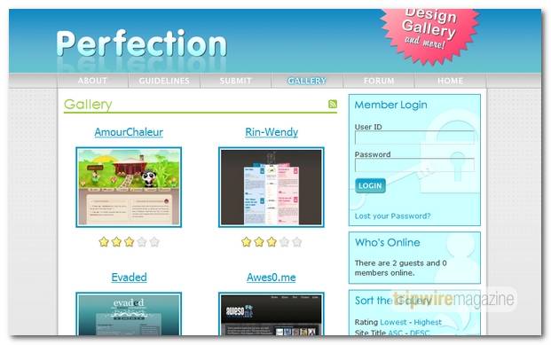 设计师一定要知道的30多个CSS画廊网站