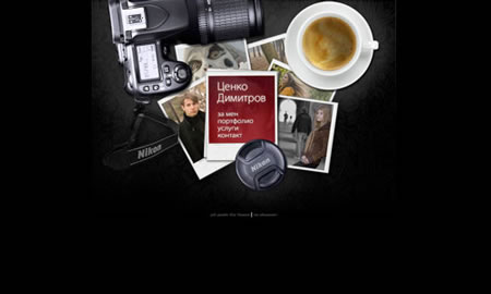 20个漂亮的黑色风格网站设计欣赏