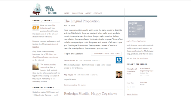 50个漂亮简洁的网页设计作品