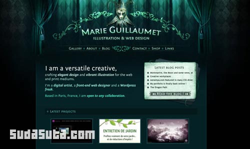 55个漂亮的绿色主题的网站设计欣赏