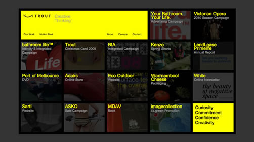 50个启发你灵感的黄色风格网站设计欣赏