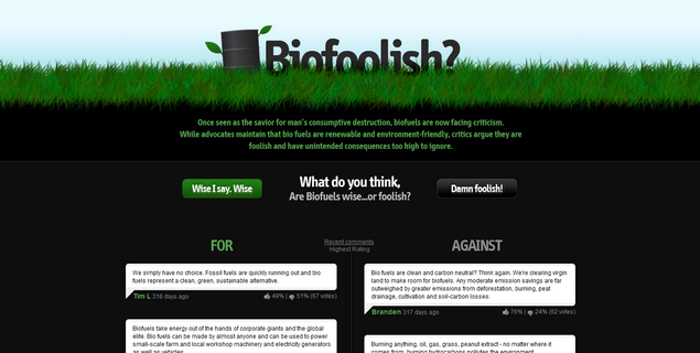 Biofoolish 25个优秀的生活网站