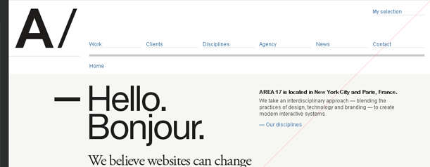 18个优秀的左对齐网站设计欣赏