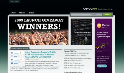 40个不错的博客设计