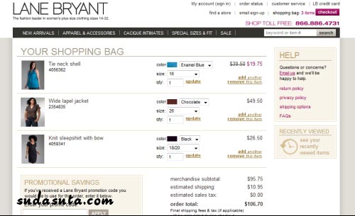 35个购物页面设计欣赏