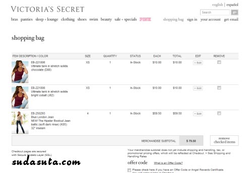 35个购物页面设计欣赏