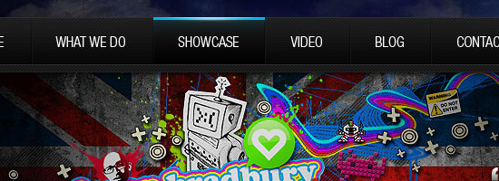 50个创意独特的导航菜单设计