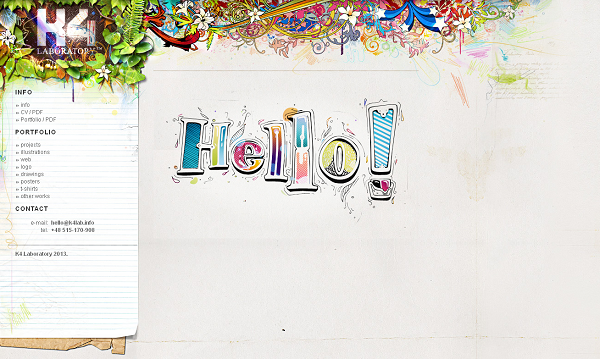 国外创意手绘插图网站欣赏