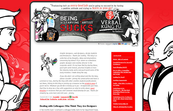 国外创意手绘插图网站欣赏