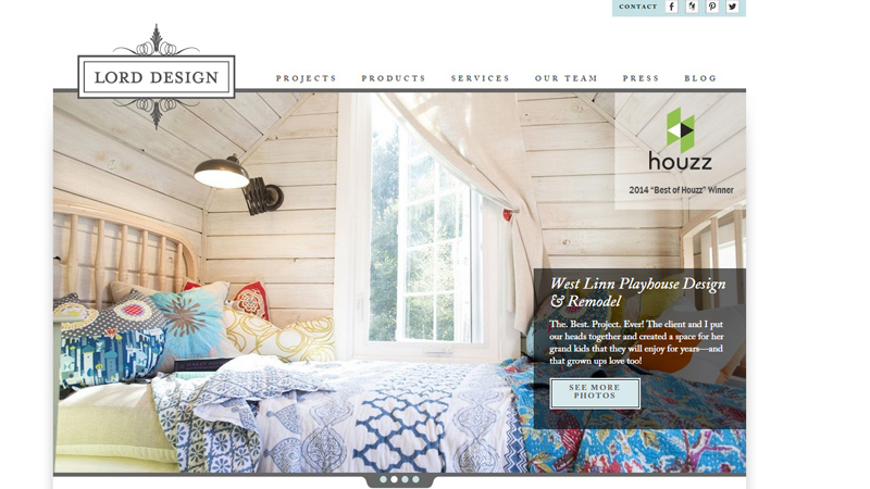 33个国外室内装修公司网站欣赏