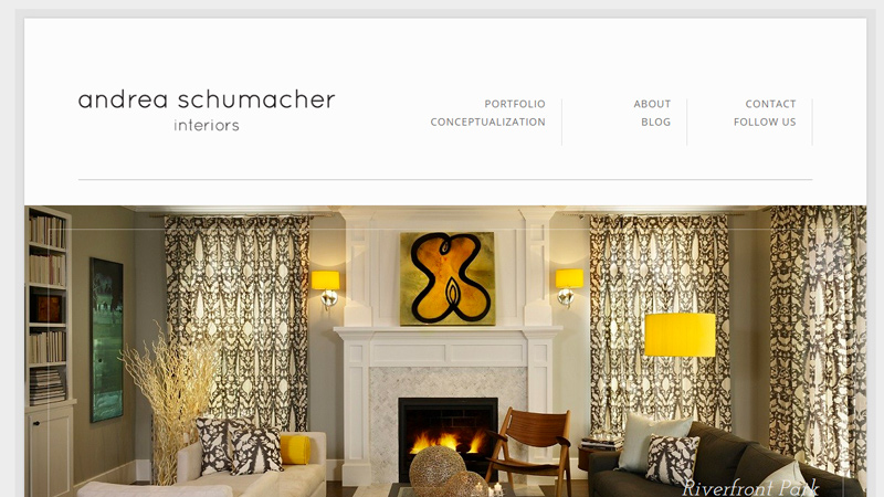 33个国外室内装修公司网站欣赏