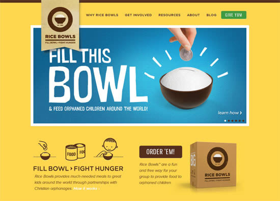 国外30个醒目的充满活力的网页设计