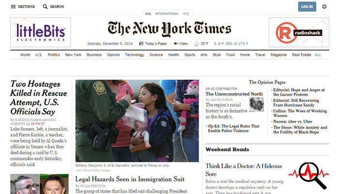 30个国外在线杂志网站欣赏