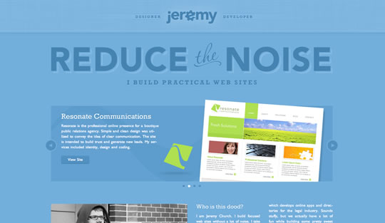 30个绝妙的色彩运用的网页设计案例