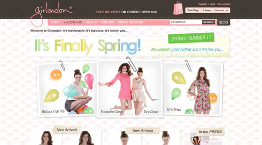 30个绝妙的色彩运用的网页设计案例