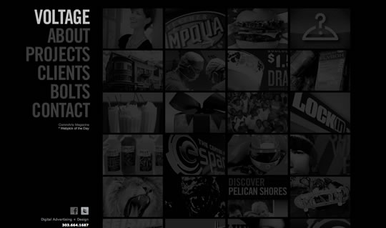 25个在网页设计中运用几何形状的例子