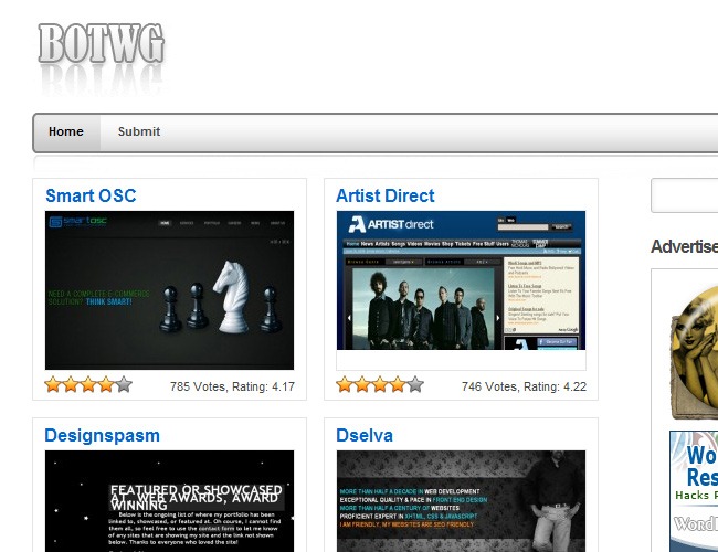 WDgalleries25 200个优秀的国外设计网站推荐