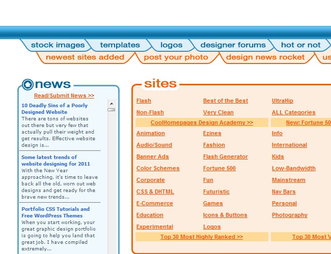WDgalleries28 200个优秀的国外设计网站推荐
