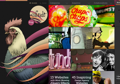 网页设计灵感：33个漂亮的紫色网站欣赏