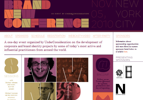 网页设计灵感：33个漂亮的紫色网站欣赏