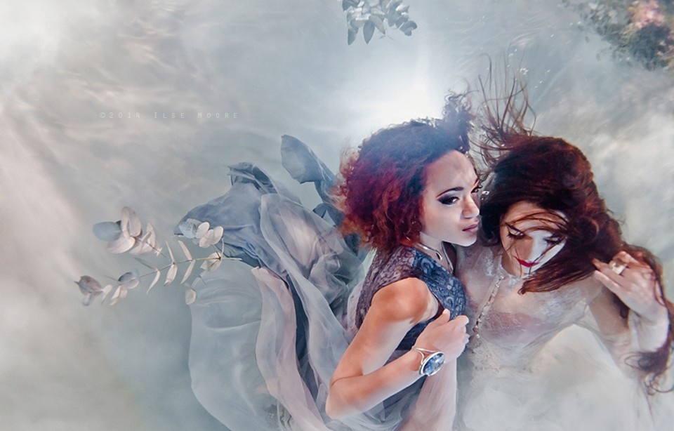 如梦如幻的水下艺术摄影