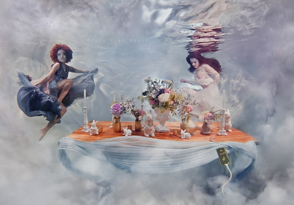 如梦如幻的水下艺术摄影