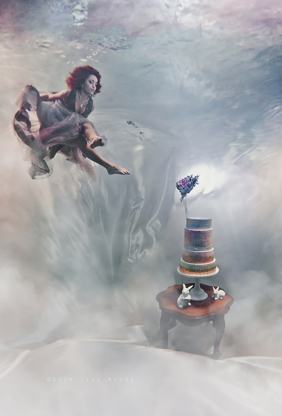 如梦如幻的水下艺术摄影