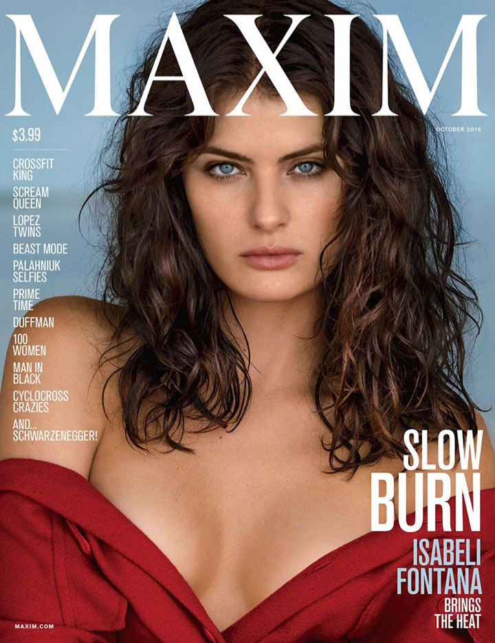 Isabeli Fontana（伊莎贝莉·芳塔娜）《Maxim》时尚杂志大片