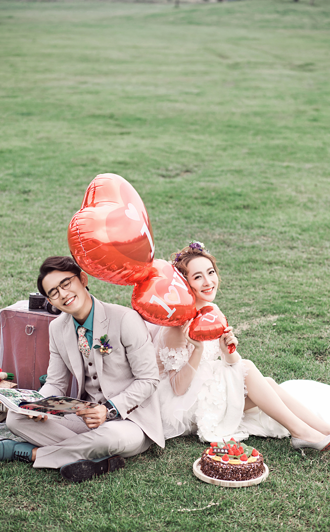 草莓恋人 个性婚纱照摄影作品
