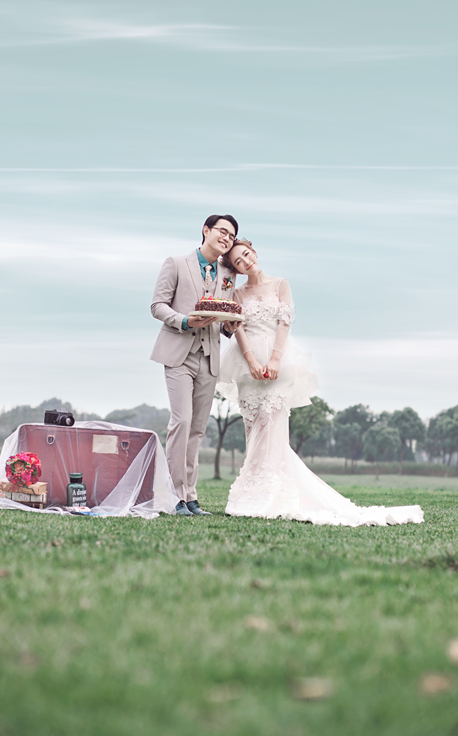 草莓恋人 个性婚纱照摄影作品