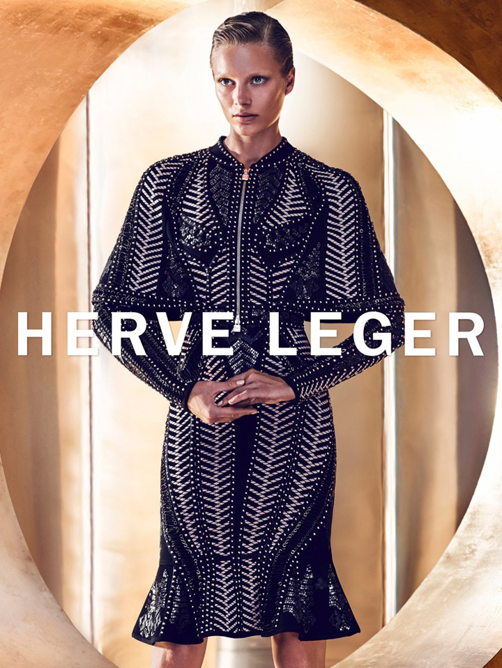  Herve Leger（荷芙妮格）2025品牌广告大片
