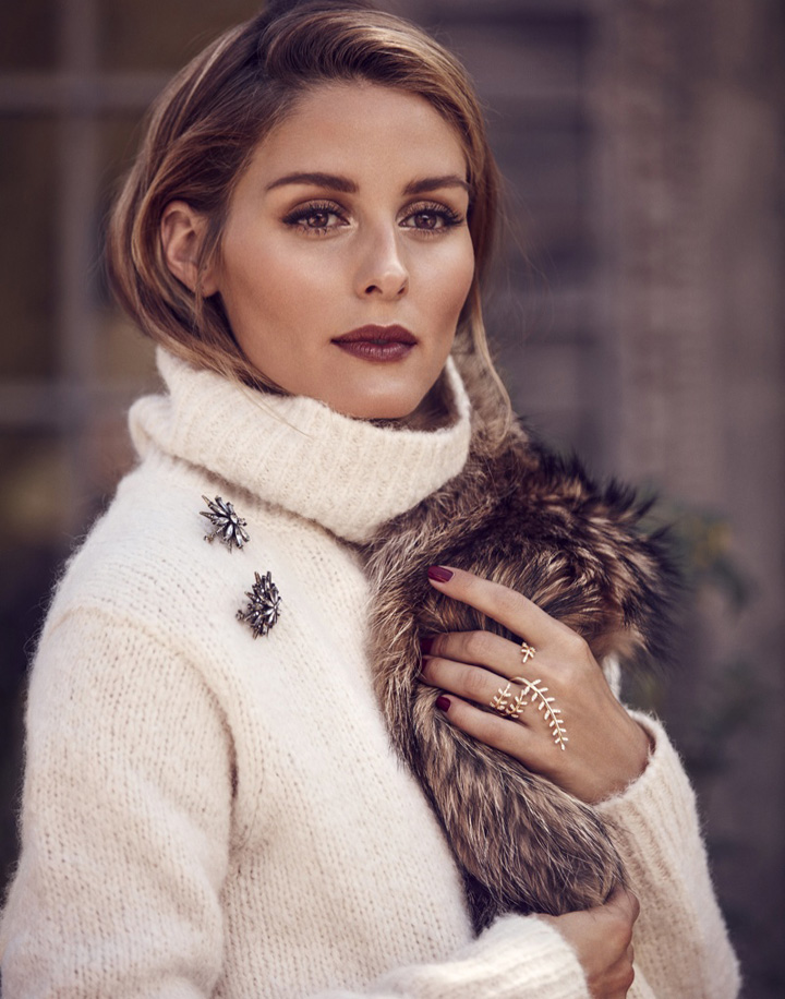 美国珠宝品牌 BaubleBar×Olivia Palermo 珠宝广告大片