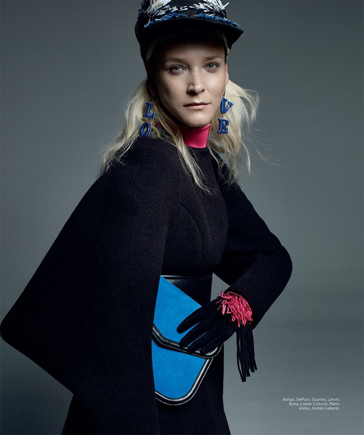 名模Carmen Kass 演绎《Harper’s Bazaar》杂志时尚大片