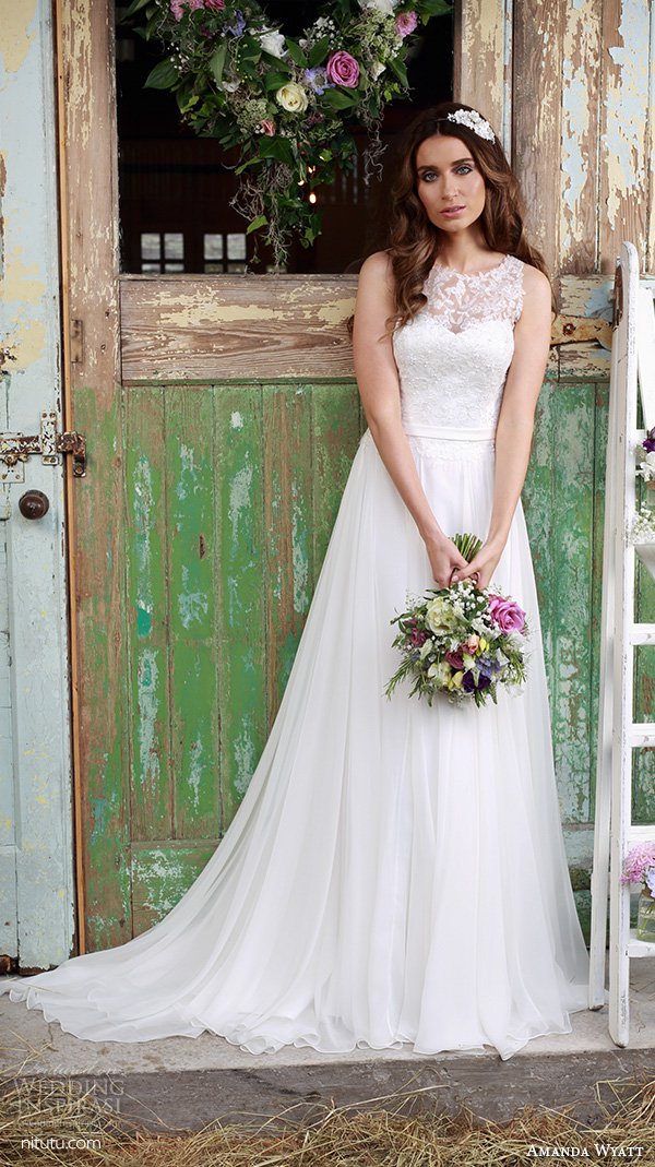 Amanda Wyatt 2025 新娘婚纱礼服系列(一)