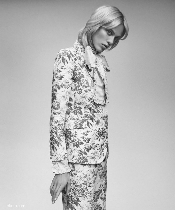 超模Aymeline Valade 《Harper’s Bazaar》杂志时尚大片