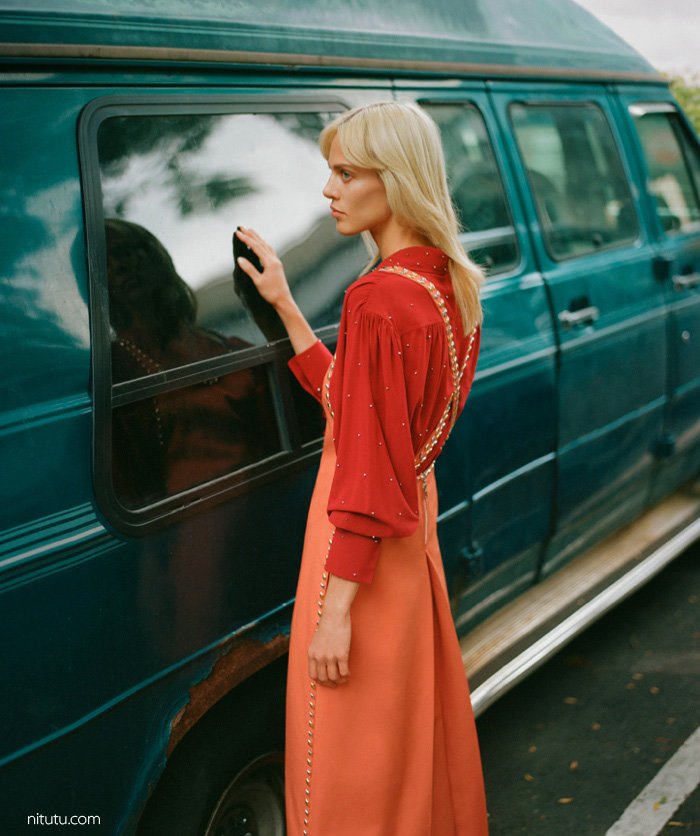 超模Aymeline Valade 《Harper’s Bazaar》杂志时尚大片