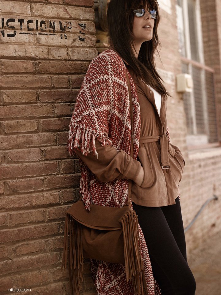 Violeta by Mango 2025冬季品牌广告摄影