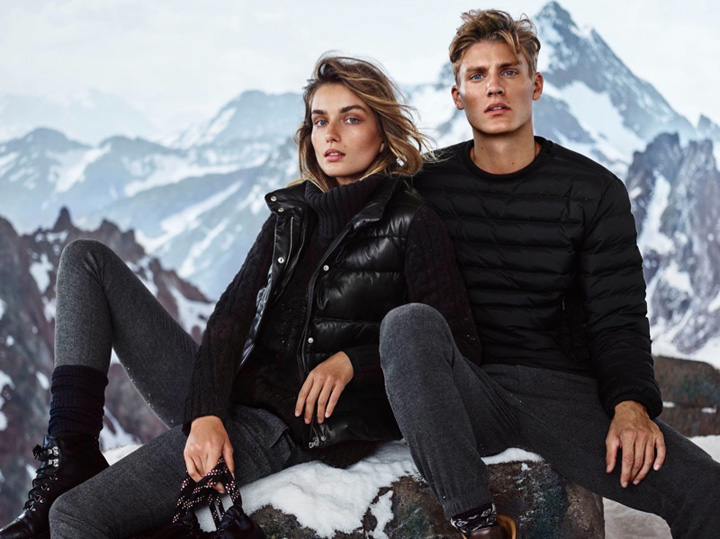 Massimo Dutti 2025「Après Ski 滑雪」系列广告大片
