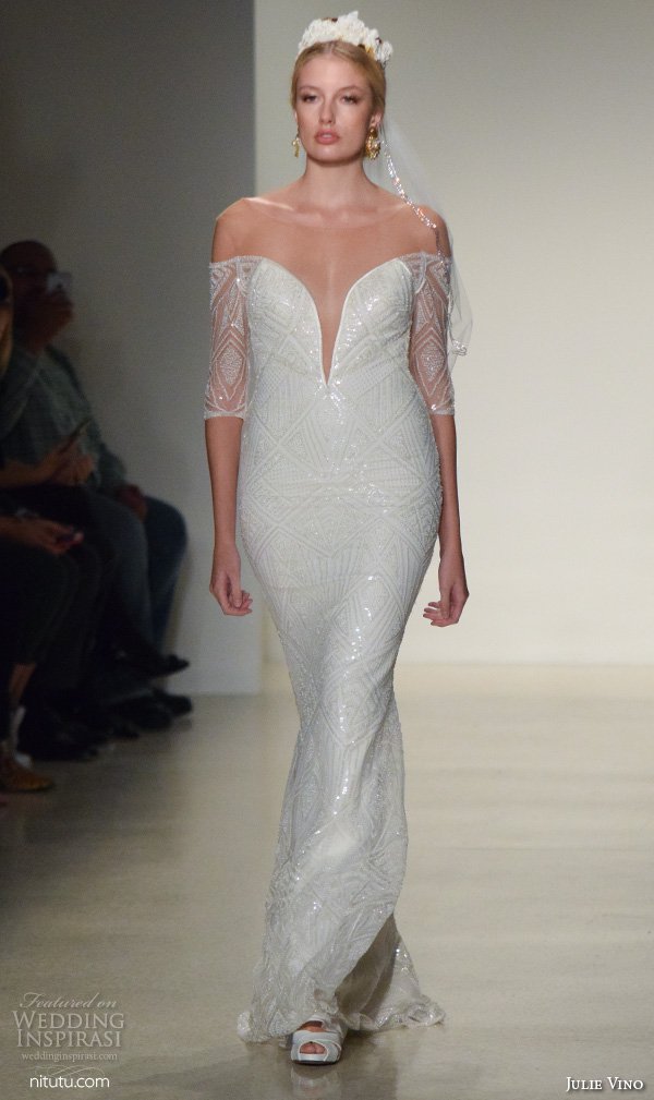 Julie Vino 2025纽约婚纱时装周婚纱礼服秀