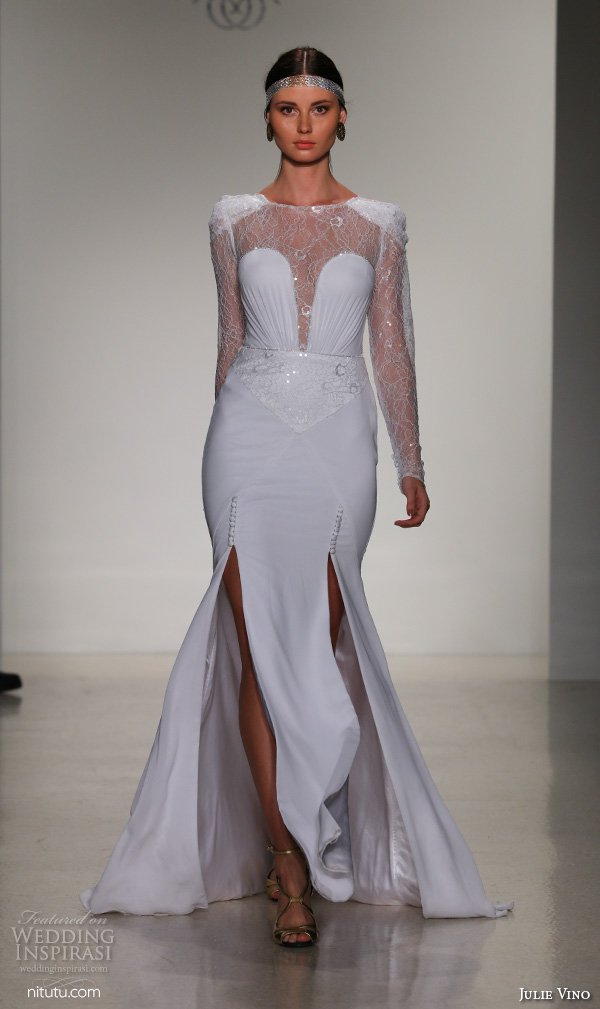 Julie Vino 2025纽约婚纱时装周婚纱礼服秀