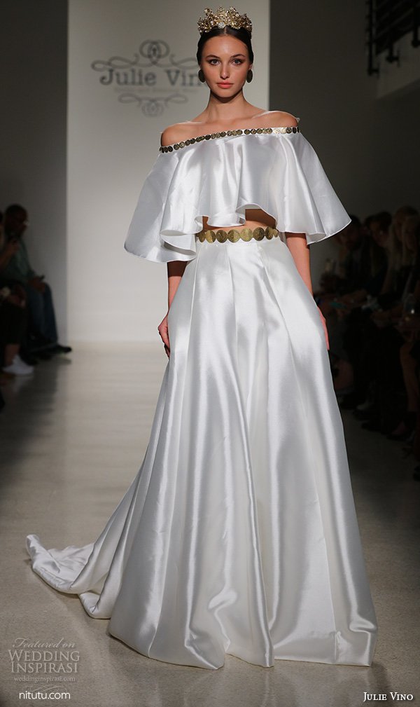 Julie Vino 2025纽约婚纱时装周婚纱礼服秀