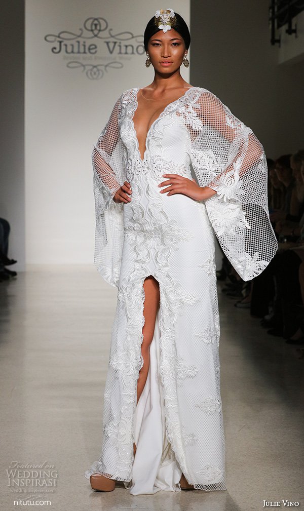 Julie Vino 2025纽约婚纱时装周婚纱礼服秀