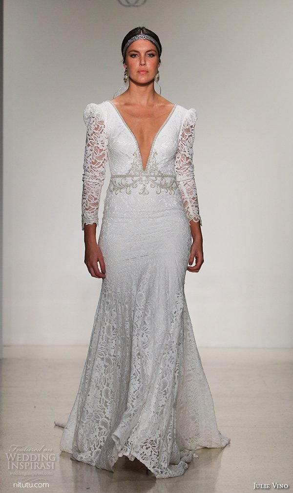 Julie Vino 2025纽约婚纱时装周婚纱礼服秀