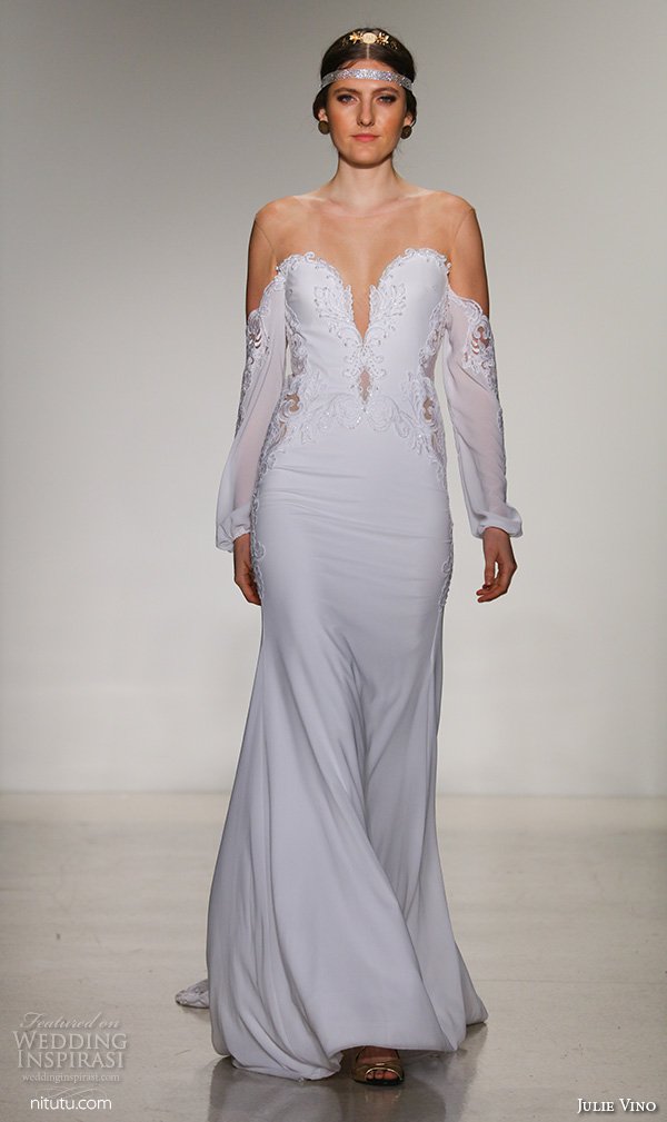 Julie Vino 2025纽约婚纱时装周婚纱礼服秀