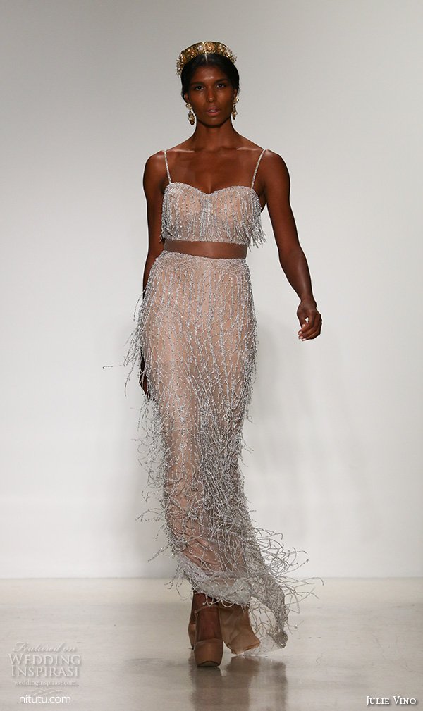 Julie Vino 2025纽约婚纱时装周婚纱礼服秀