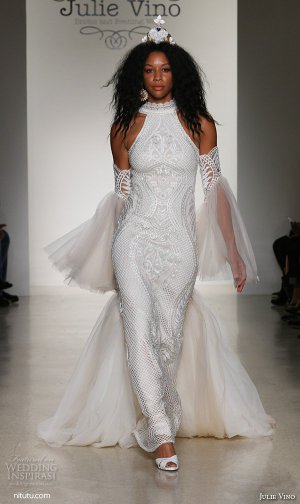 Julie Vino 2025纽约婚纱时装周婚纱礼服秀