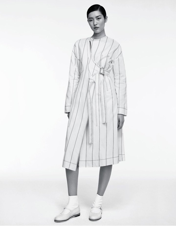 大表姐刘雯演绎《嘉人》时尚杂志摄影大片