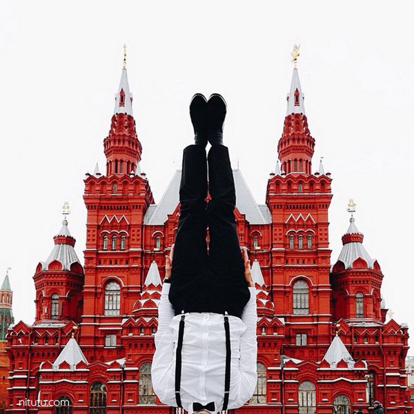 摄影师Anton Charushin: 用倒立征服世界