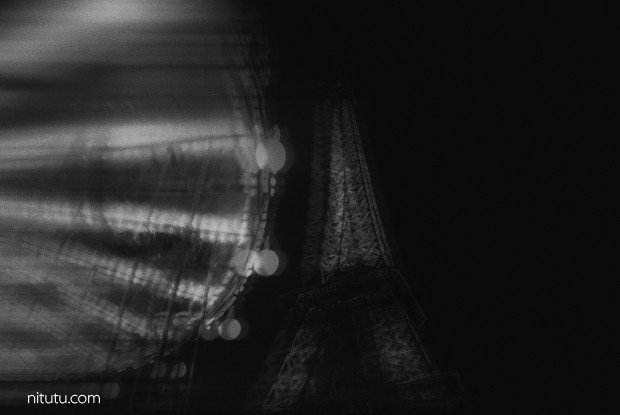 摄影师N. VENT FISCHER 拍出了动荡的巴黎 模糊异变中的美