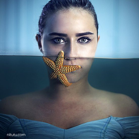 黎巴嫩女摄影师Lana Zankoul水下创意摄影:看不见的现实